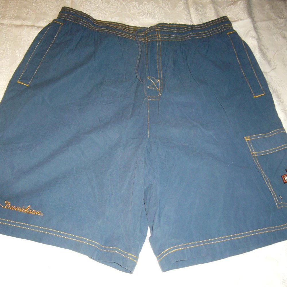Harley Davidson men;s swim trunks